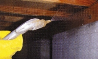 木材保存・地中埋設型配管防蟻システム